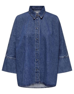 Grace 3/4 Denim Hemd